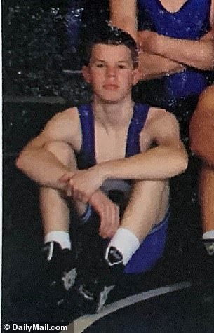 Brinton spent four years on the school wrestling team and was a cross-country runner as well as an enthusiastic member of the school choir.