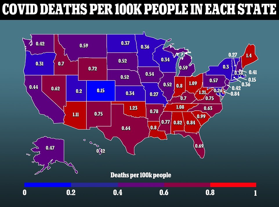 1645684128 422 Covid continues to decline in the US as the average