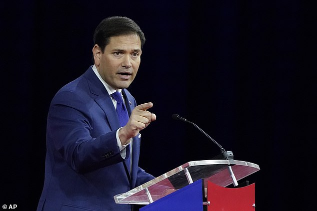 Florida Republican Sen. Marco Rubio tweets that it is 