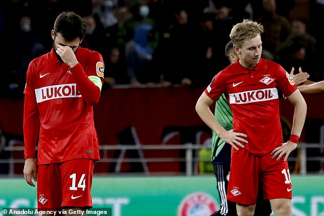 Spartak Moscow is expected to be expelled from the European Champions League by UEFA