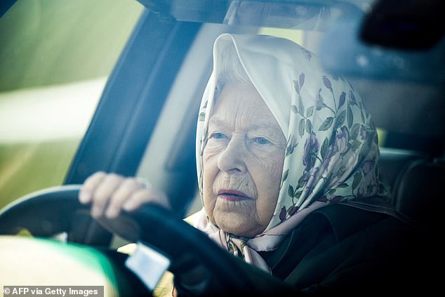 When in better health, the Queen often drove to Frogmore, about a mile from Windsor Castle, to walk her dogs.