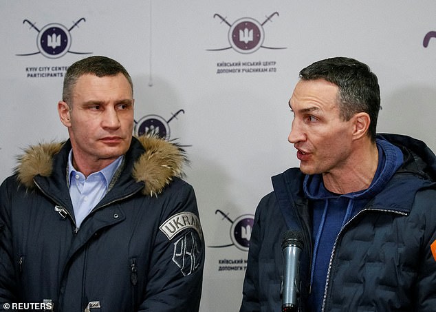 Legendary boxers Vitali and Vladimir Klitschko promise to fight for