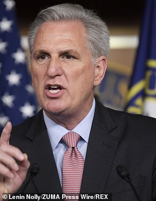 The leader of the minority in the House, Kevin McCarthy