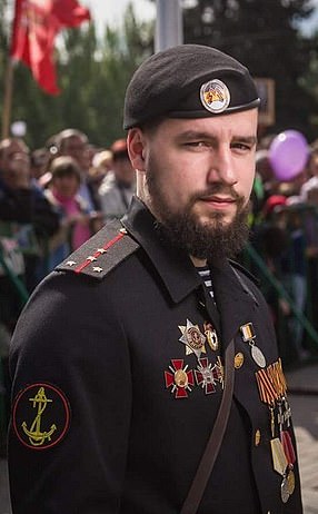 Volodymyr Zhoga (pictured) was killed in Volnovakha, Ukraine, after the eleventh day of the Russian invasion, as Putin's troops failed to score big victories.