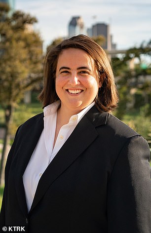 The warning came after a GOP lawsuit in Texas forced Harris constituency administrator Isabelle Longoria (pictured) to resign after failing to count all ballots within 24 hours of the polls closing.