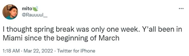 Frustrated residents took to Twitter to talk about the crowds of tourists sometimes getting violent, leading to curfews for the second year in a row.