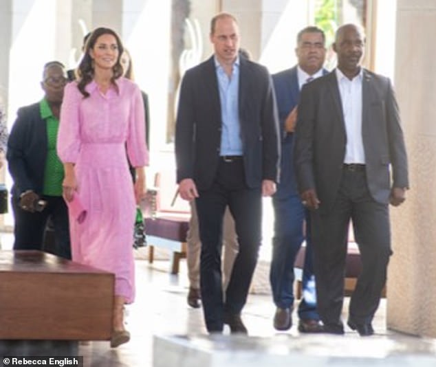 The Duke and Duchess of Cambridge (pictured) have spent the last two nights at The Cove, a luxury resort located on the rather aptly named Paradise Island.