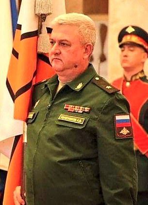 Major General of the 29th Combined Arms Army Andrey Kolesnikov died last week as a result of another strike on the Kremlin.