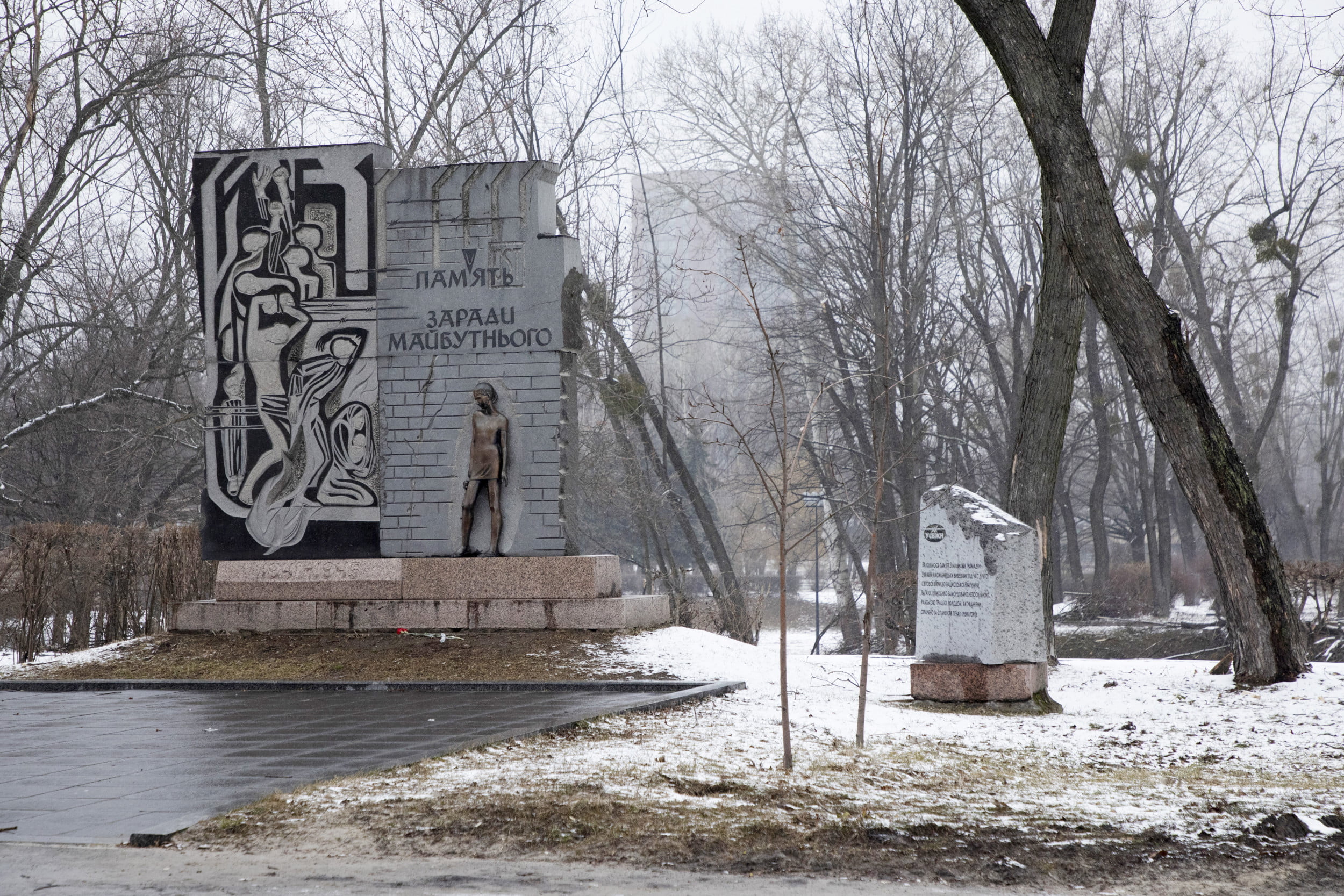 1648379625 Ukraine says Nazis have returned after Russians hit Holocaust memorial