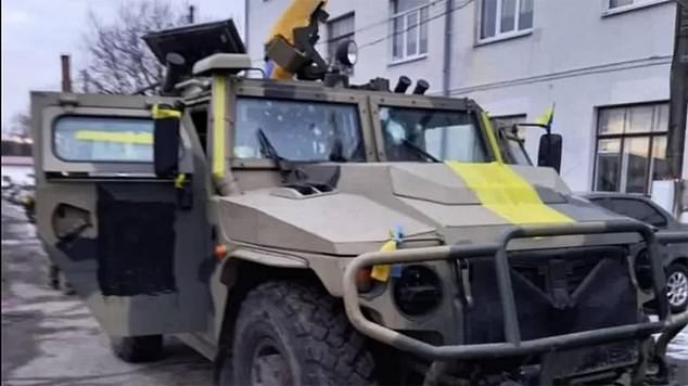 According to Butusov, the Ukrainians captured more than 1,000 pieces of military equipment, including at least 120 tanks