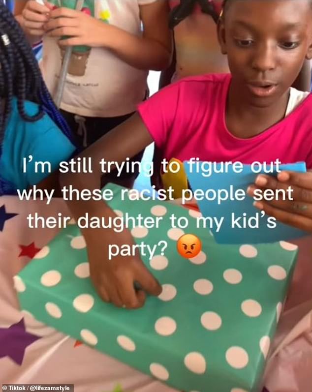 Black woman criticizes parents of little girl who called her