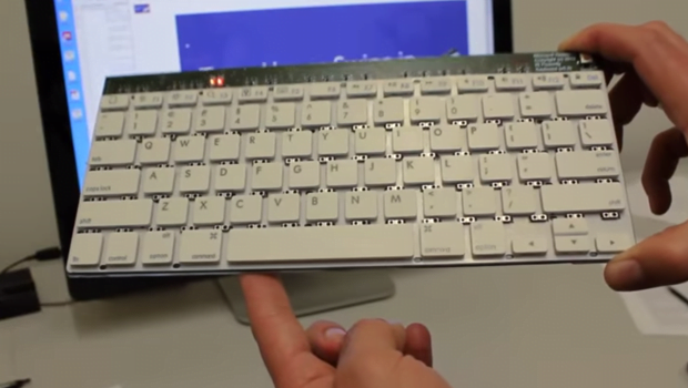 Microsoft Research demonstrates motion sensing keyboard