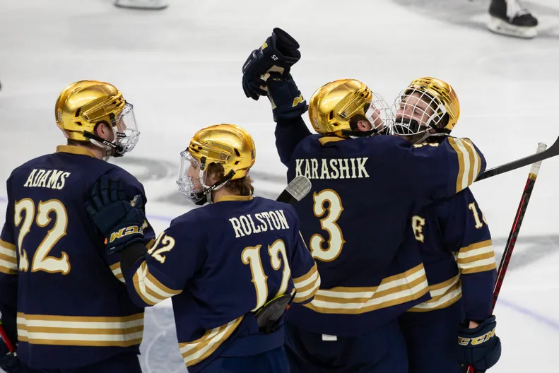 Notre Dame turned the page on replay drama and defeated