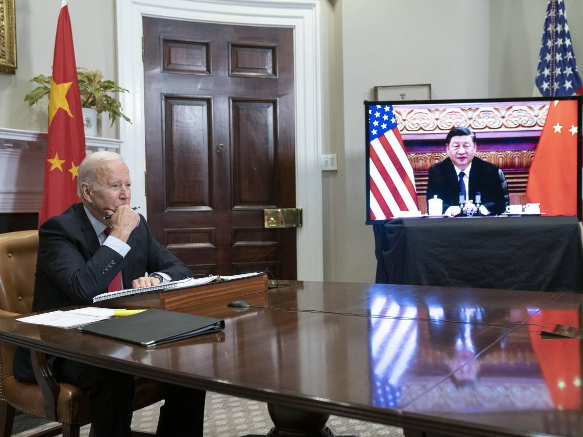 The Tiger and the Rattle Xis phrase to Biden revealing