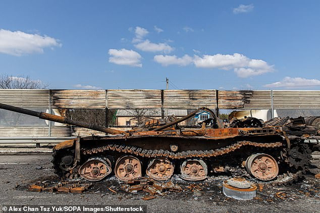 Ukraine claims Russian tank commander committed suicide because reserve tanks