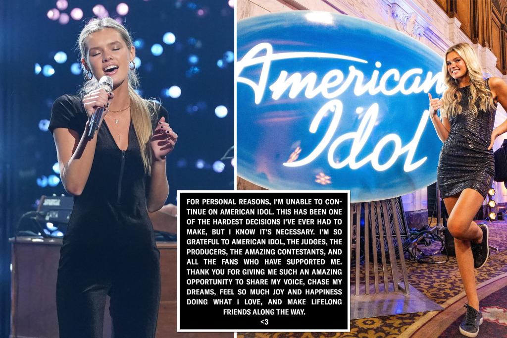 Kenedi Anderson Is Leaving 'American Idol' 'for Personal Reasons' S