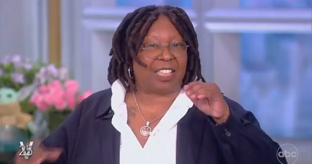 Goldberg's suspension came a day after Whoopi, 66, made the controversial comments on The View.  She referred to Jews and Nazis as 