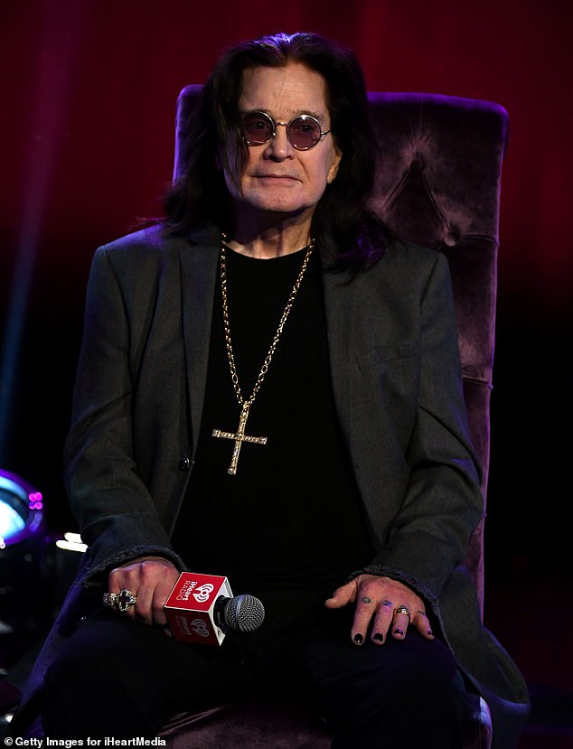 Health struggles: The Black Sabbath legend has had a number of health issues in recent years, including a staph infection in 2018;  Complications from flu, pneumonia and injuries from a fall at home in 2019;  The longtime couple is seen in January 2020