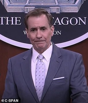 1651297017 515 Pentagon spokesman John Kirby chokes when asked about Putins state