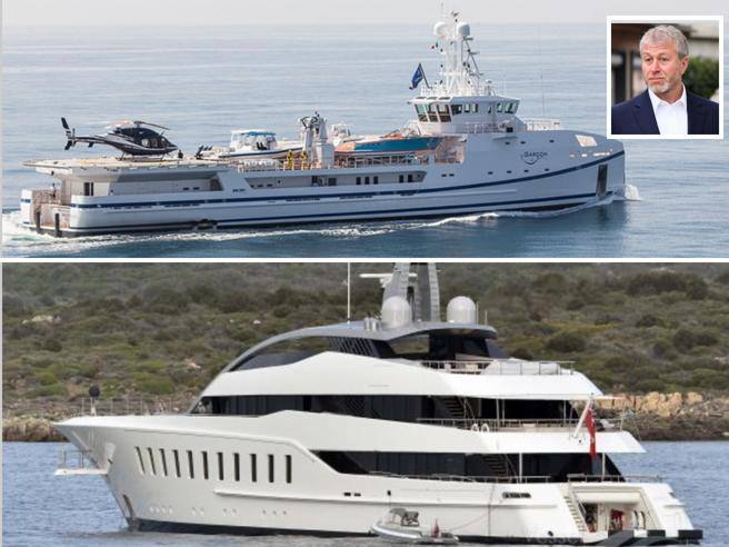 Abramovich two other maxi yachts that could be impounded in