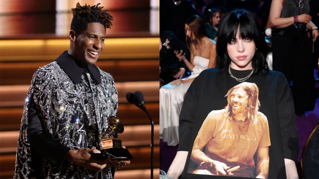 Billie Eilish Justin Bieber snubbed at the 2022 Grammys