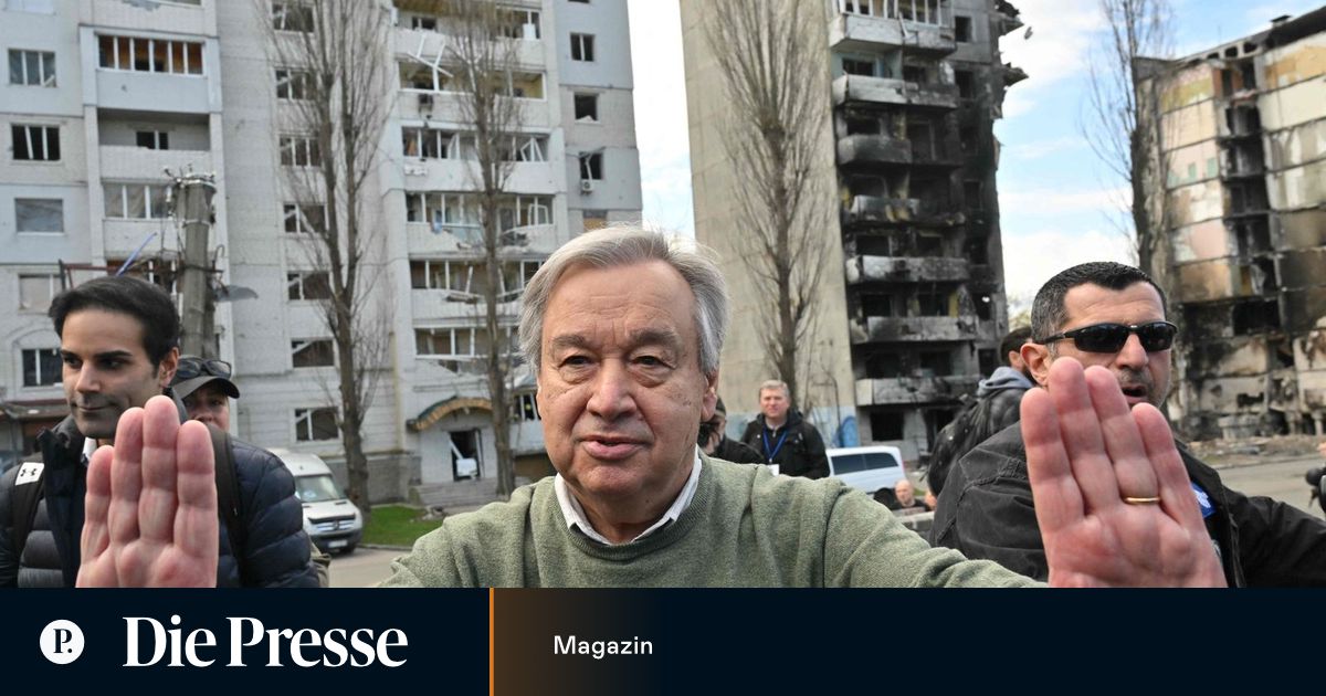 Guterres in Kiev War is absurd in the 21st century