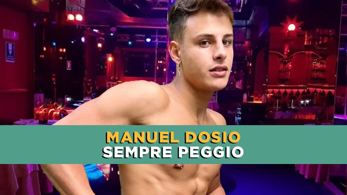 Manuel Dosio without restraint quotI started working as a stripper