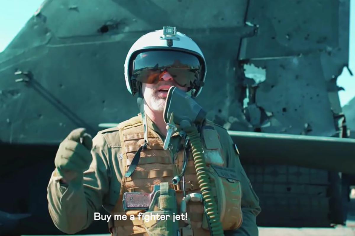 Ukrainian pilots appeal to crowdfunding campaign Buy me a fighter