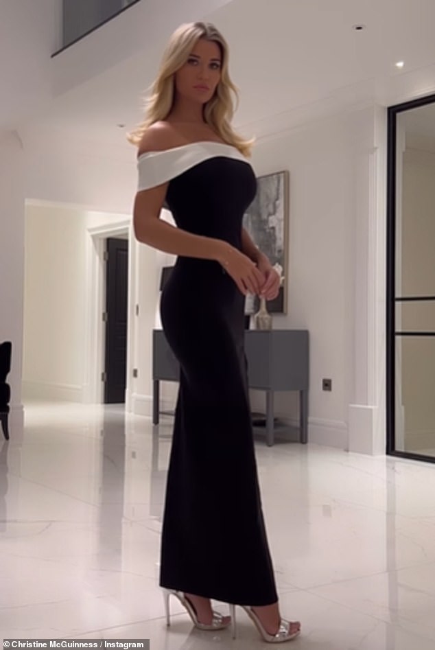 Christine Mcguinness Wows In Glamorous Dresses As She Poses At Her Multi Million Dollar Home S