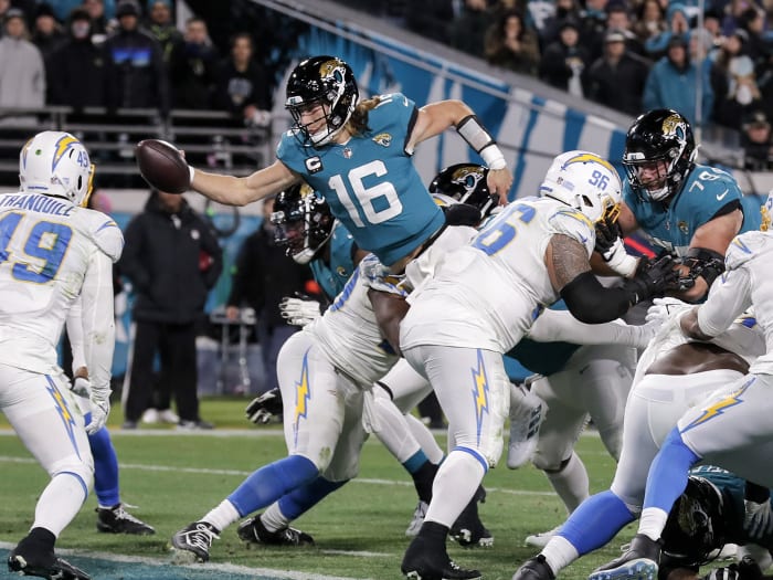 Comeback for the ages Trevor Lawrence Jaguars stun Chargers in