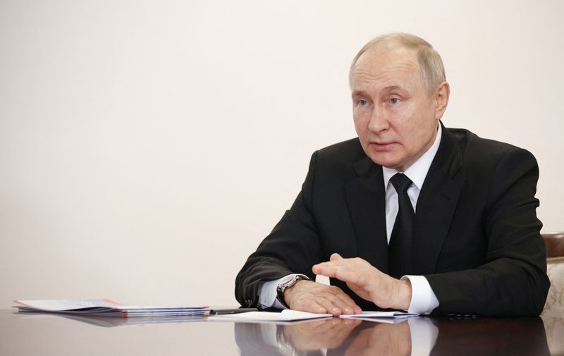 Russias Putin speaks of positive dynamics in military operations in