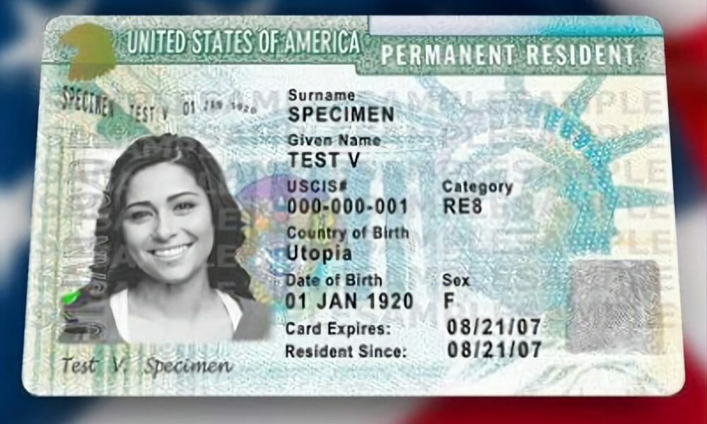 Secure Your Resident Green Card In The United States With