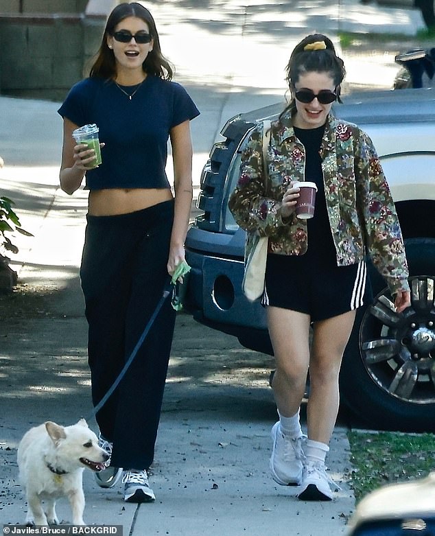 Kaia Gerber And Her New Friend Rachel Sennott Step Out After Bonding On ...