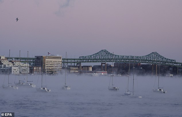 The worst arctic blast will leave the region within 36 hours, with temperatures in Maine expected to reach an ice melt high of 37 degrees