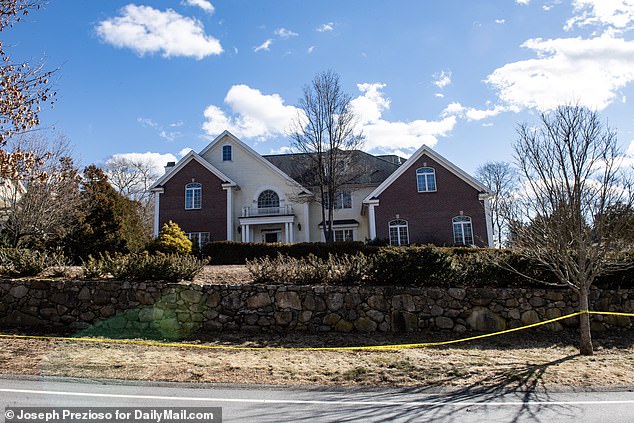 Police arrived at the home at 48 Porter Road and were told to tread carefully after a man was heard screaming and objects smashed in the background of the 911 call