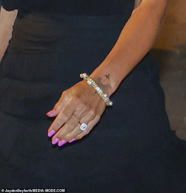 Rosie went on to say she repurposed the beautiful piece of jewelry into a dress ring