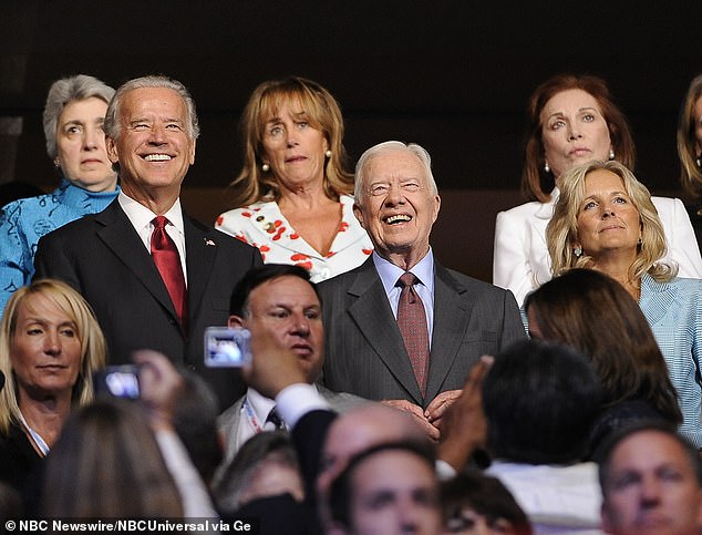 Joe Biden had a good relationship with his time as a Senator.  The couple is pictured at the 2008 Democratic National Convention: