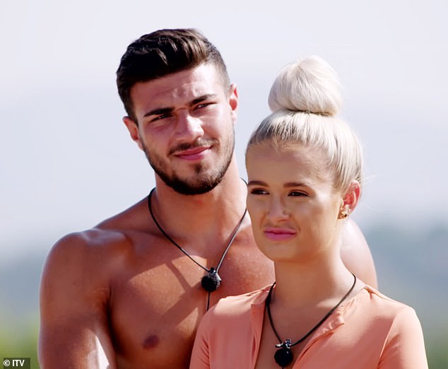 Beginnings: The couple met in the summer of 2019 on series five of Love Island (pictured), where they finished second to Amber Gill and Greg O'Shea