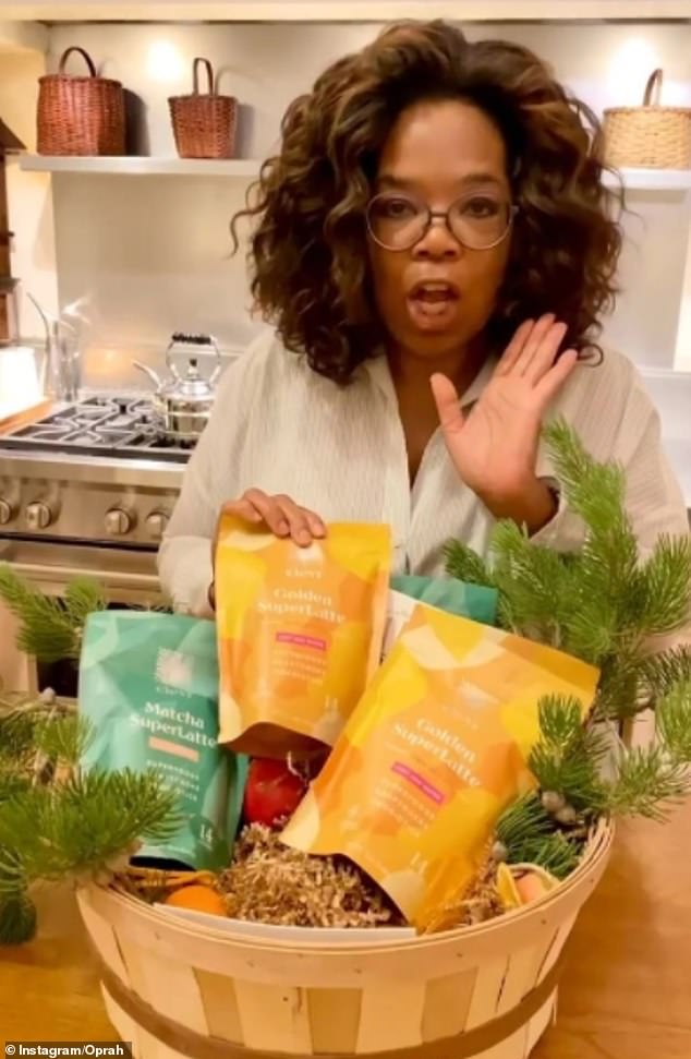 : Oprah Winfrey has promoted her 