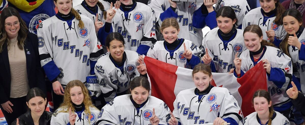 A page of history is made at the Tournoi Pee Wee