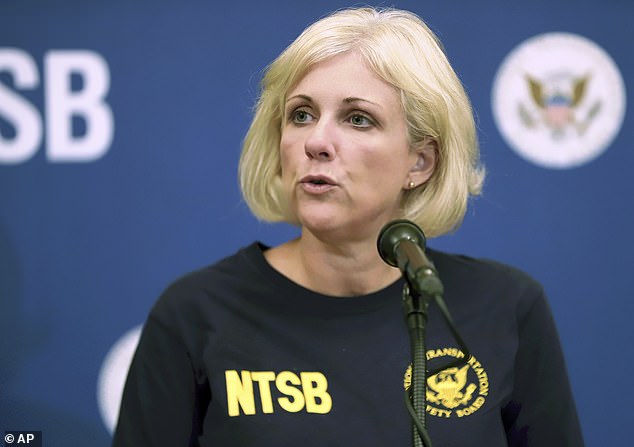 Jennifer Homendy, chair of the National Transportation Safety Board, said two planes were less than 100 feet apart in a near miss in Austin on Saturday