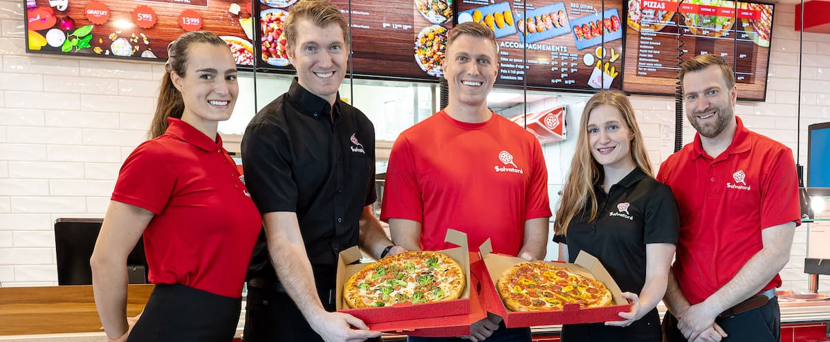 Pizza Salvatore Seit zwei Jahren eroffnet die funfkopfige Familie zwei