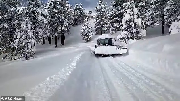 Renner had been using a Snowcat plow to help his adult nephew Alexander Fries pull his car out of deep snow when he got out and forgot to put the emergency brake on