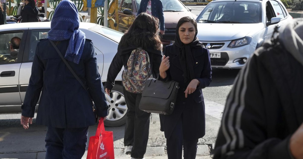 In Iran it is now compulsory for female students to