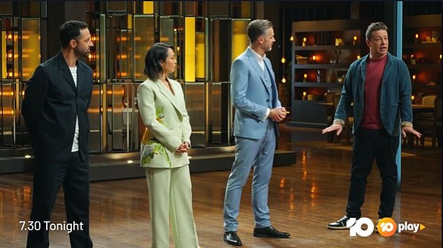 The fifteenth season of MasterChef, with guest judge Jamie Oliver (right), was scheduled to premiere Monday night on Ten.  The show will not air this week in light of Zonfrillo's death