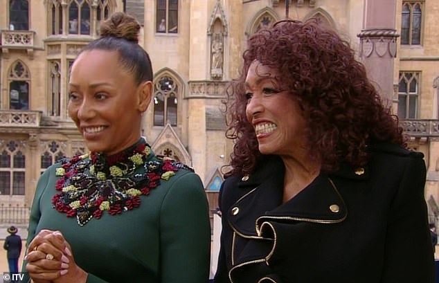 Royal meeting: Mel B later thought about meeting Charles, then the Prince of Wales, with her bandmates while she was with the Spice Girls