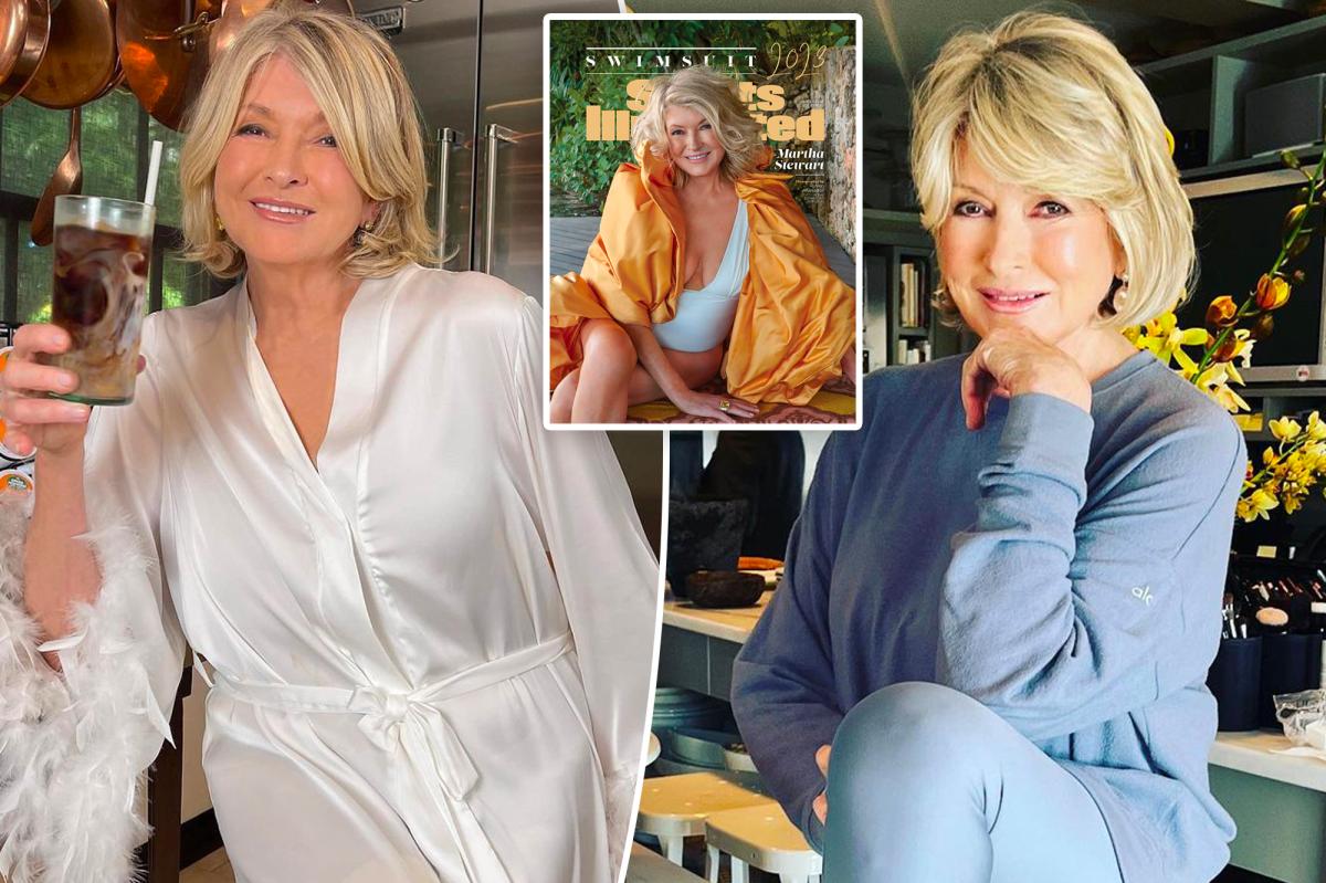 Martha Stewart, 81, Is The Oldest Sports Illustrated Swimsuit Issue ...