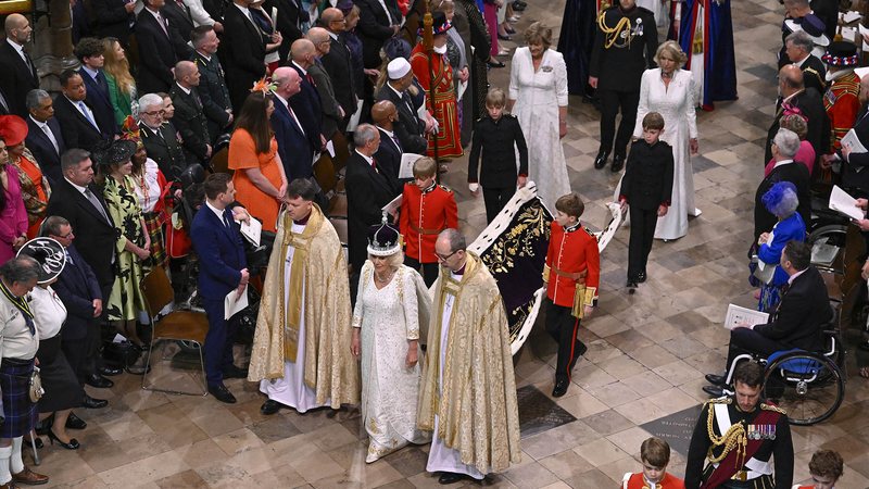 Queen Camillas grandchildren play a special role during the coronation