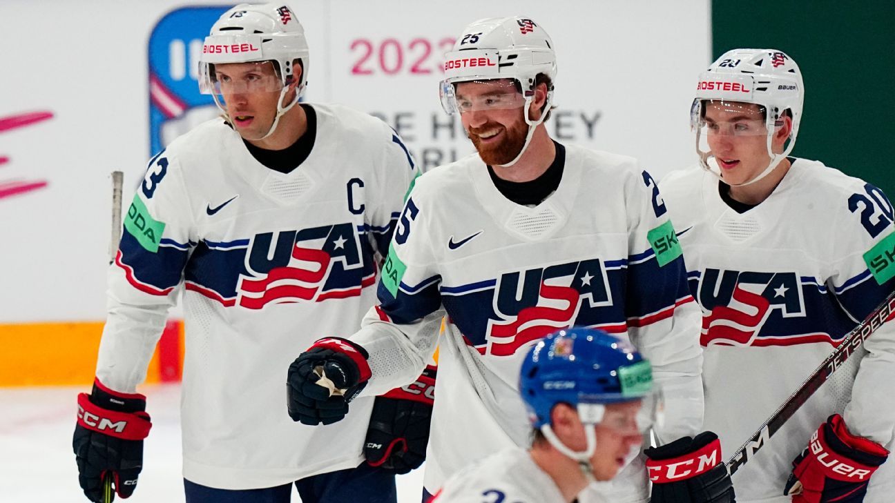 Undefeated Team USA advance to semifinals of Ice Hockey World