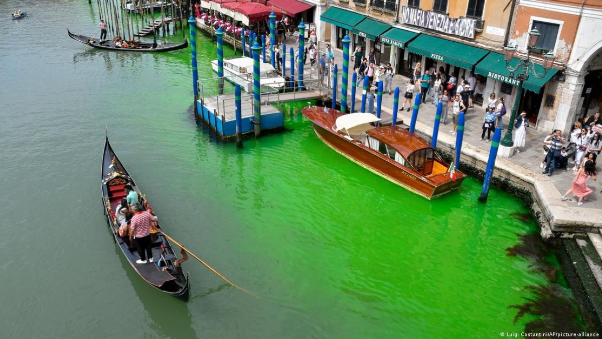 1686152665 Discovered the reason the Venice canal turned green Multiverso Noticias